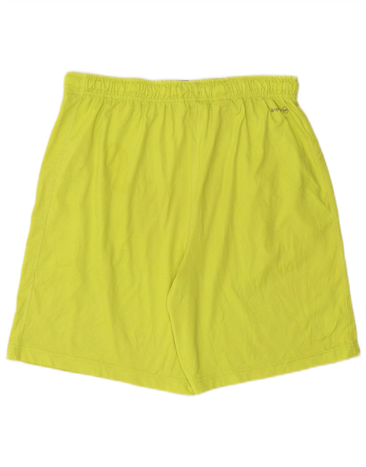 RUSSELL ATHLETIC Mens Dri-Power Sport Shorts Medium  Green Polyester