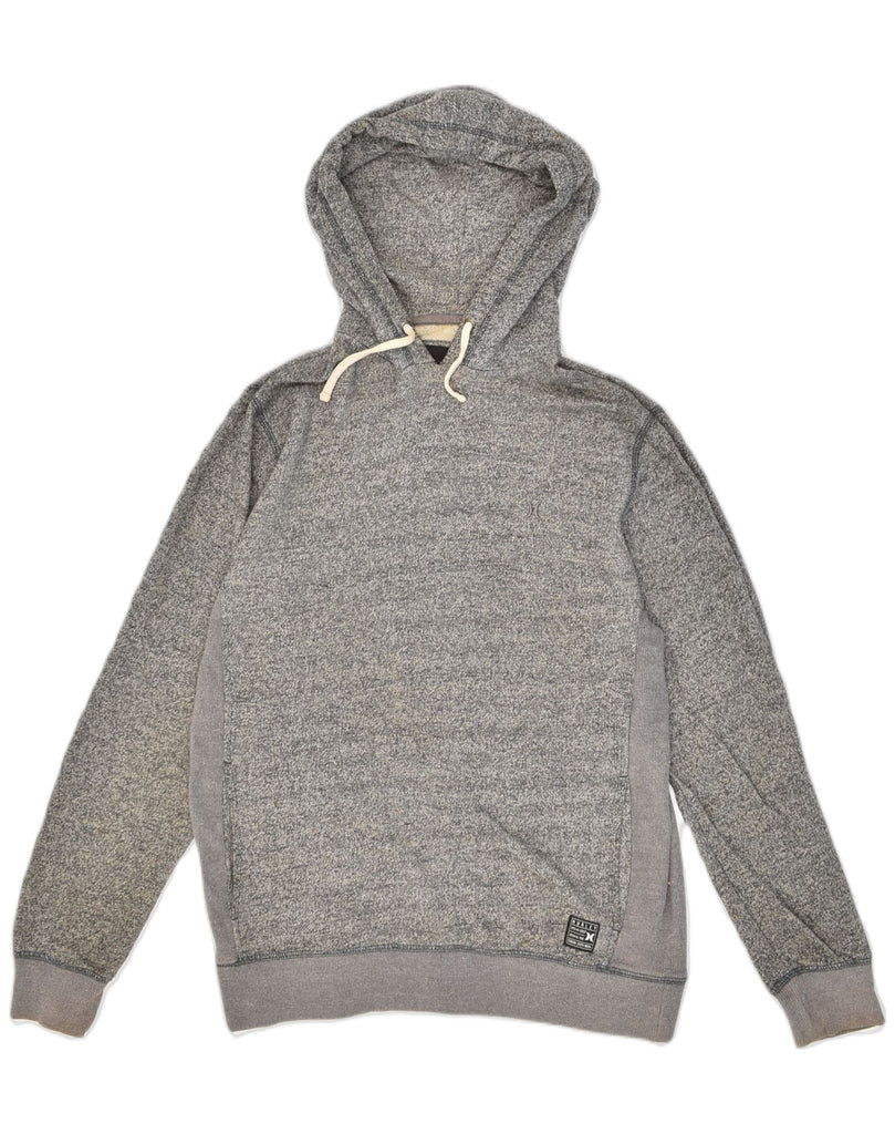 HURLEY Mens Hoodie Jumper Small Grey Cotton | Vintage Hurley | Thrift | Second-Hand Hurley | Used Clothing | Messina Hembry 