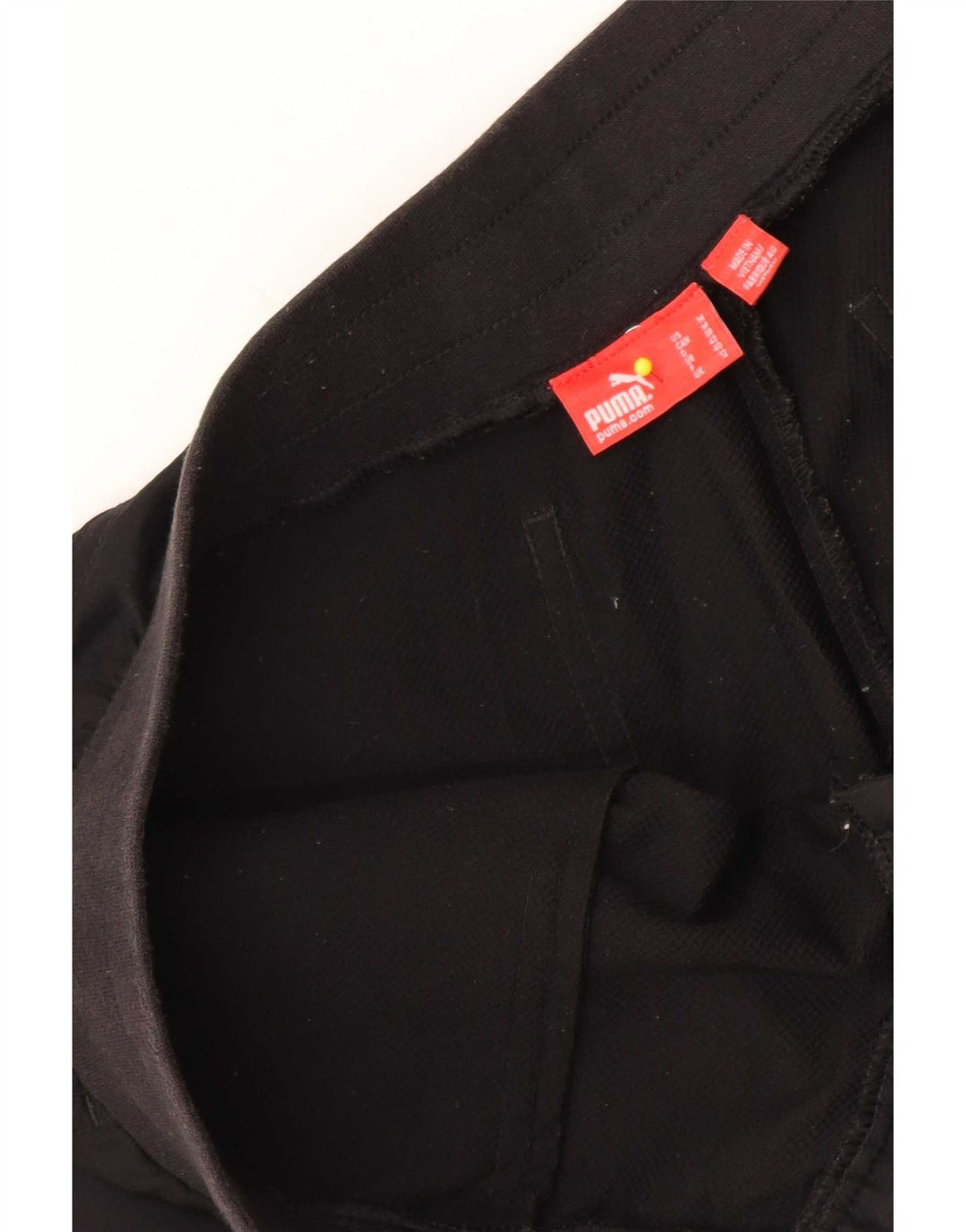 Puma Womens Loose Fit Trousers UK 12 Medium W32 L30 Black