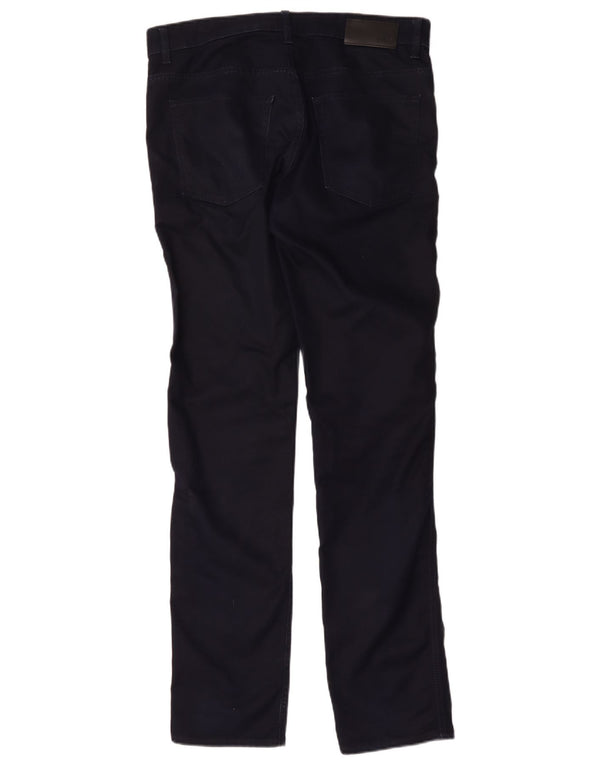Hugo Boss Mens Slim Jeans W34 L34 Navy Blue Cotton
