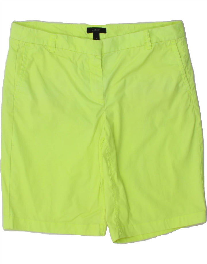 J. CREW Womens Chino Shorts US 8 Medium W32 Green Cotton Vintage J. Crew and Second-Hand J. Crew from Messina Hembry 