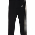 ADIDAS Womens Leggings UK 8/10 Small  Navy Blue Cotton