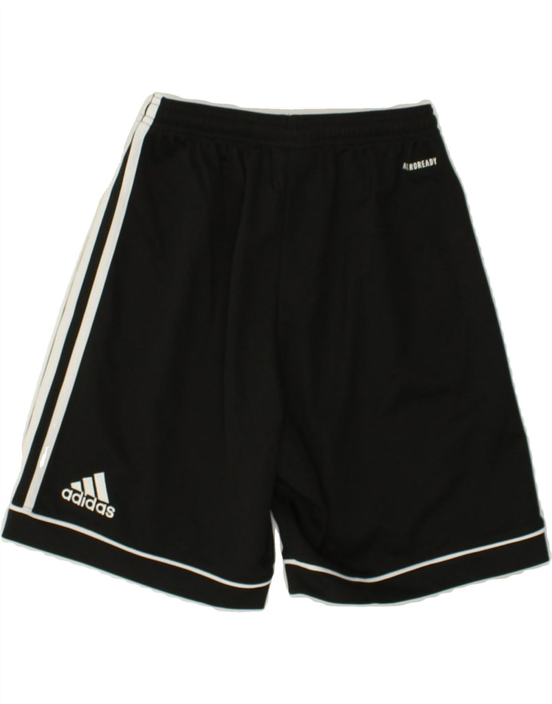 ADIDAS Mens Sport Shorts XS Black Polyester | Vintage Adidas | Thrift | Second-Hand Adidas | Used Clothing | Messina Hembry 