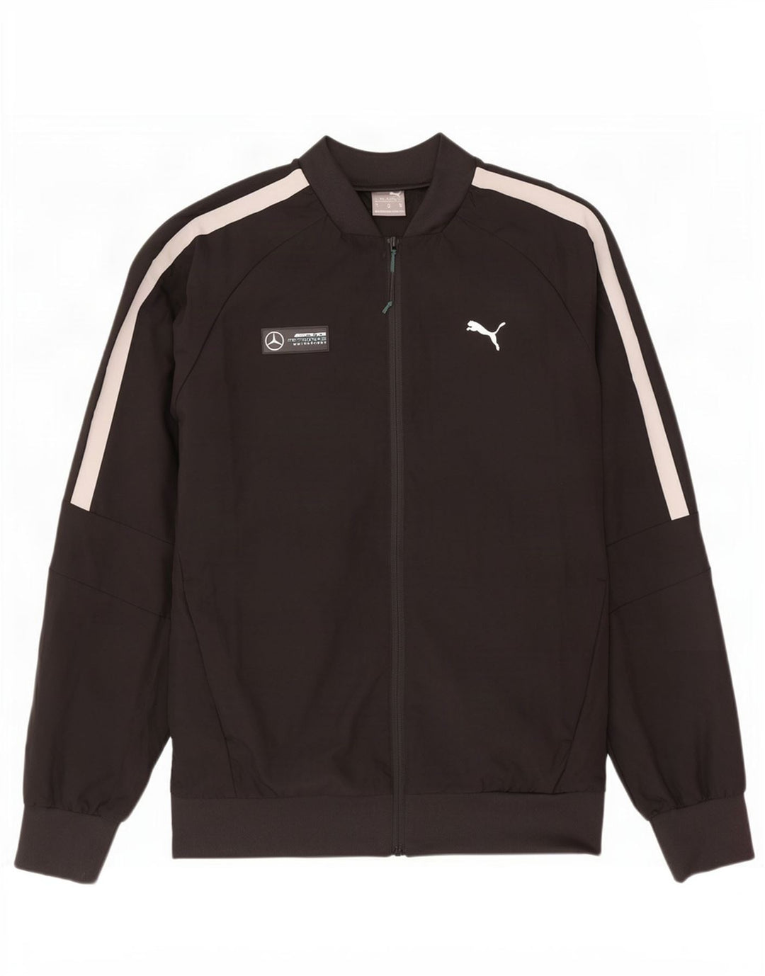 Puma Mens Mercedes AMG Petronas Tracksuit Top Jacket Medium Black