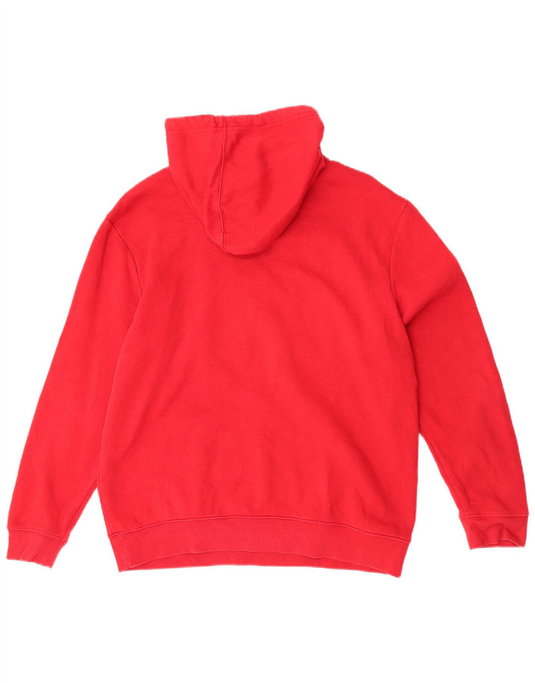 Gap Womens Graphic Oversized Hoodie Jumper UK 14 Medium Red Cotton