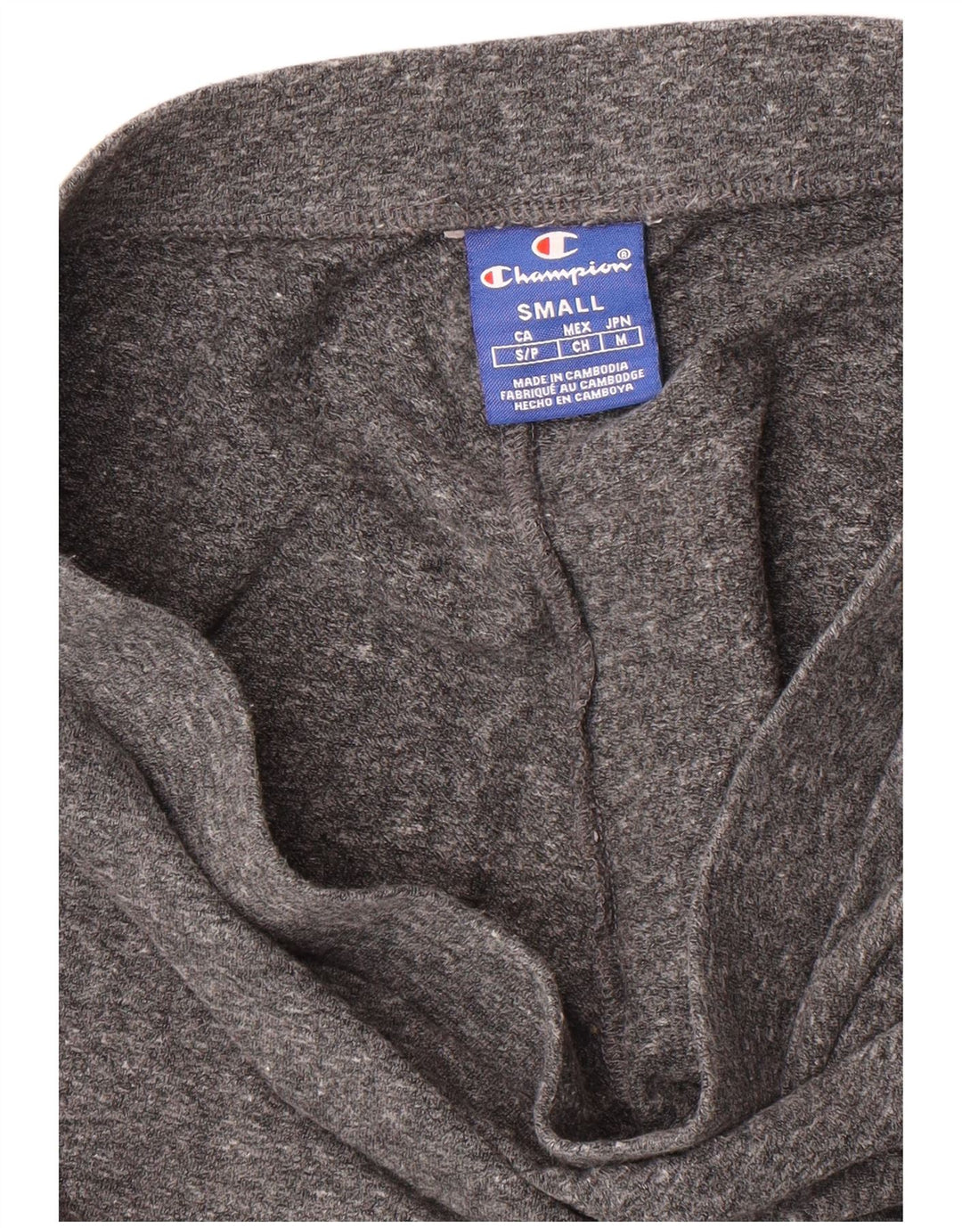 CHAMPION Womens Graphic Leggings UK 8 Small Grey