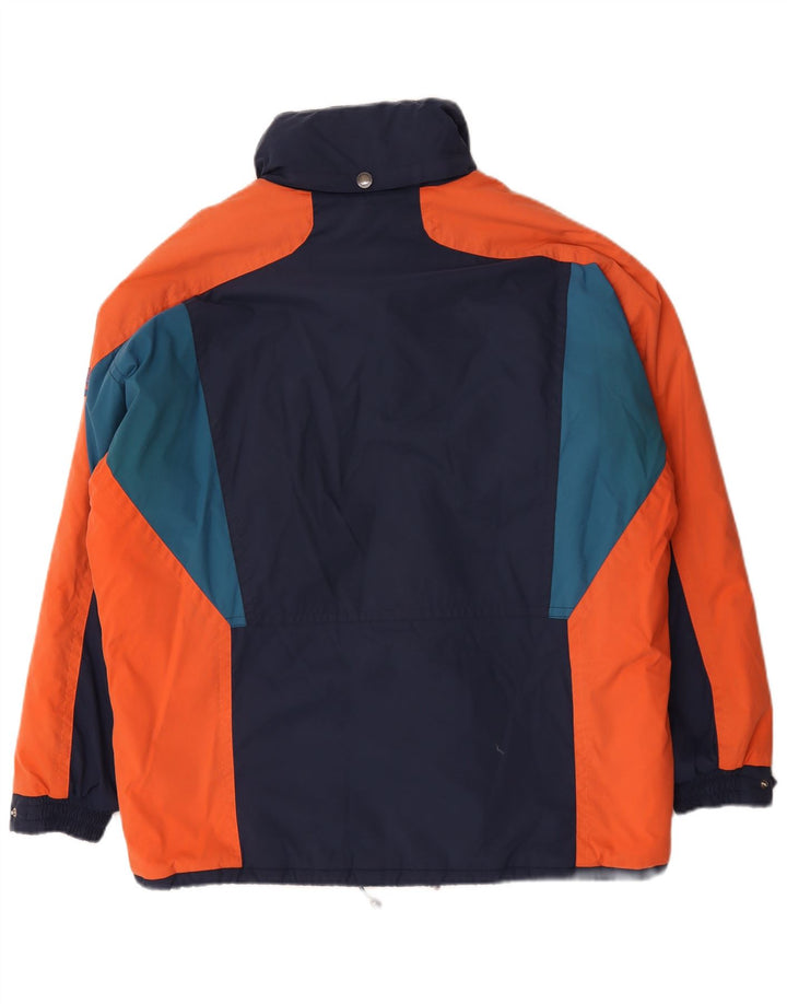 Astrolabio Mens Ski Jacket UK 44 2XL Navy Blue Colourblock Polyamide