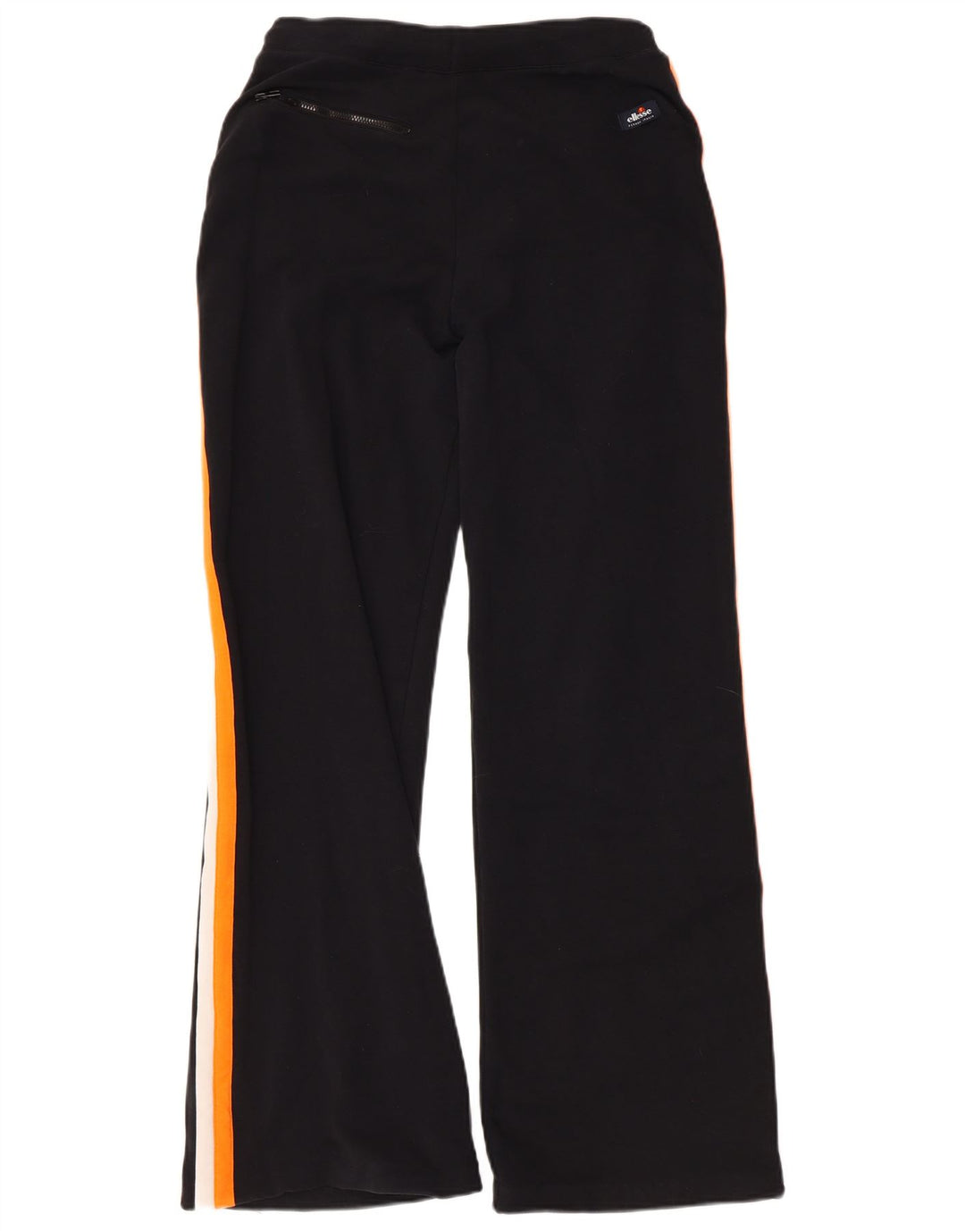 Ellesse Womens Tracksuit Trousers UK 12 Medium Black Colourblock Cotton