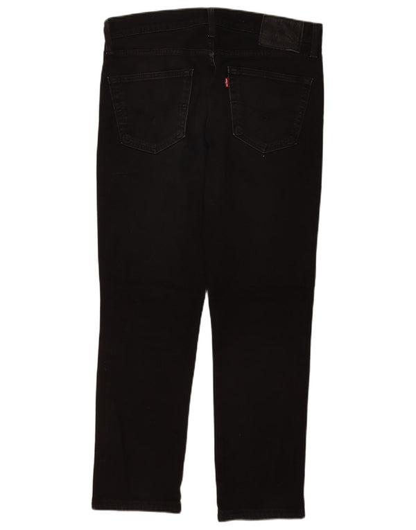 Levi's Mens 511 Slim Jeans W33 L27 Black Cotton