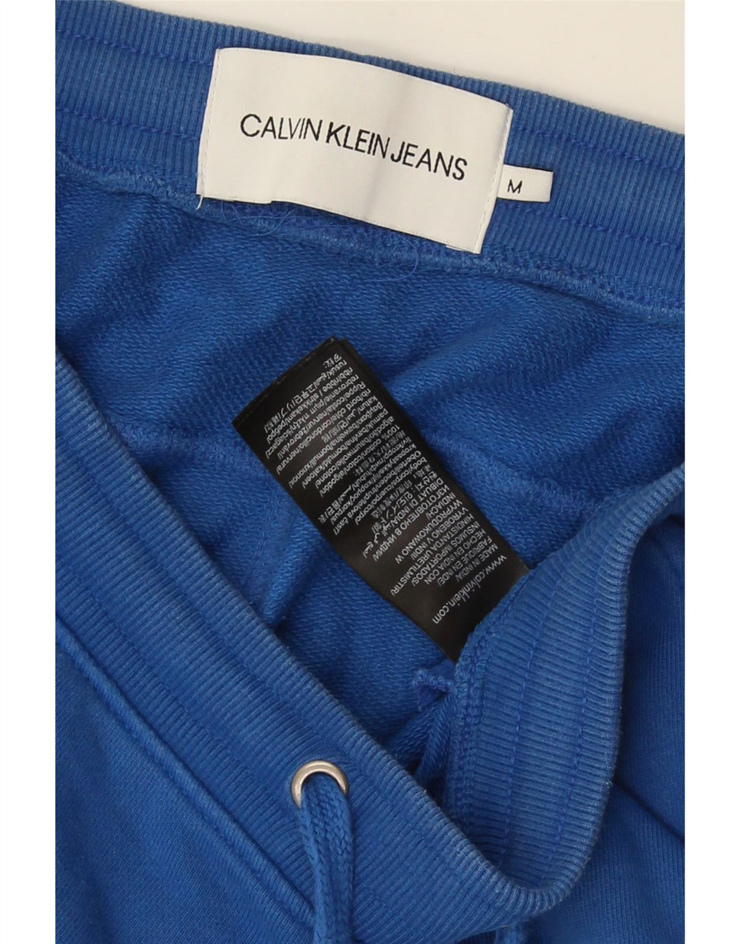 Calvin Klein Mens Sport Shorts Medium  Blue Cotton