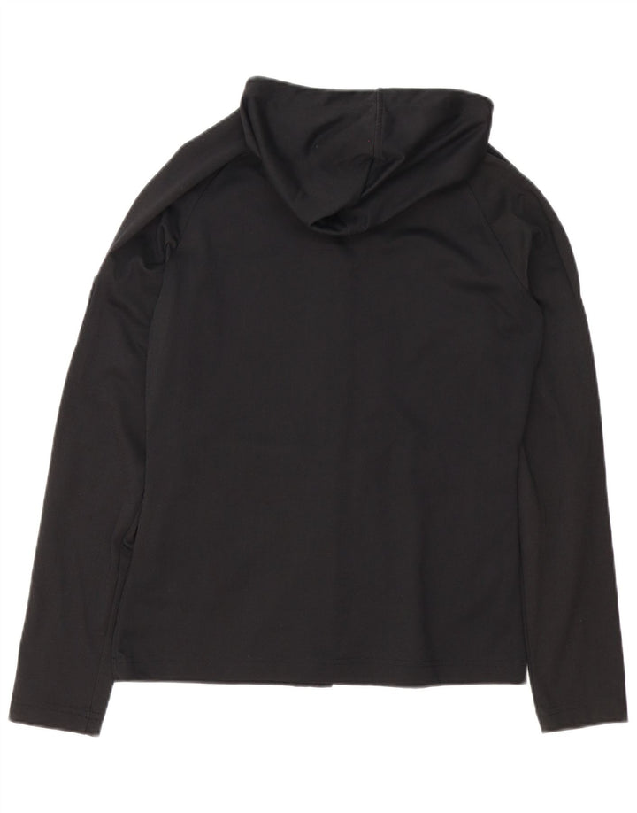 The North Face Womens Hooded Tracksuit Top Jacket UK 14 Medium Black