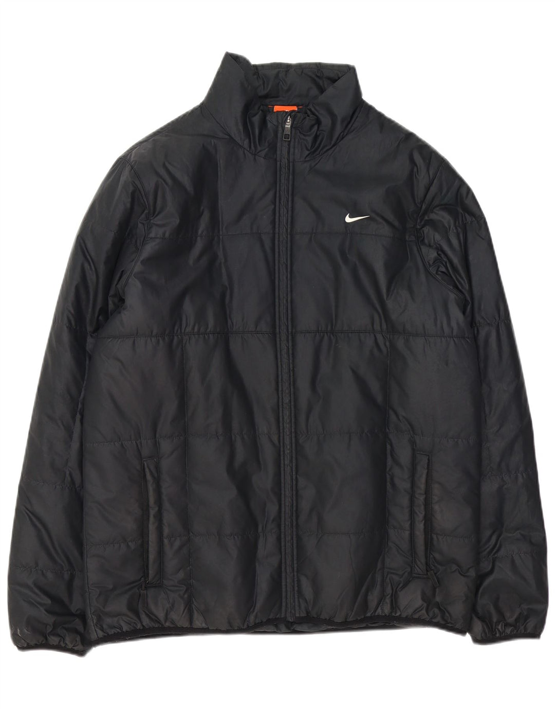 Nike Mens Padded Jacket UK 40 Large Black Polyester