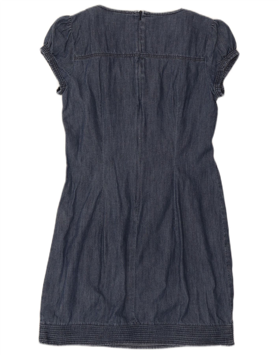 Oasis Womens Sheath Dress UK 12 Medium Navy Blue