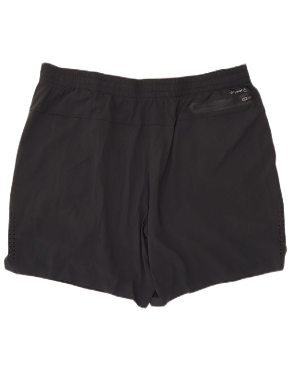 Russell Athletic Mens Dri-Power Sport Shorts 2XL Grey Polyester