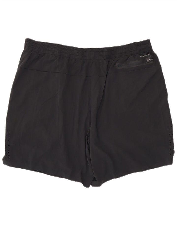 Russell Athletic Mens Dri-Power Sport Shorts 2XL Grey Polyester