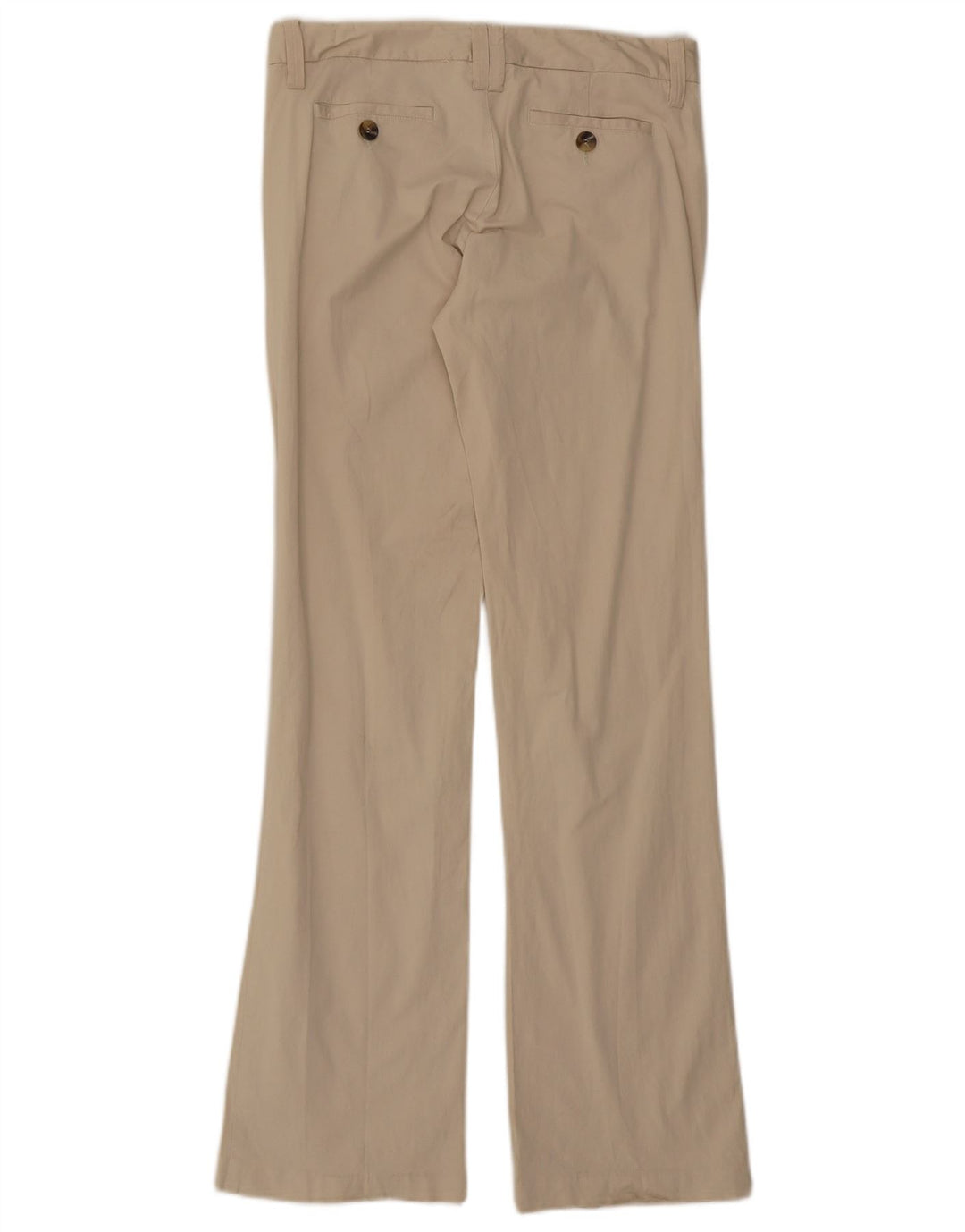 MASSIMO DUTTI Womens Bootcut Casual Trousers EU 40 Medium W30 L32 Beige
