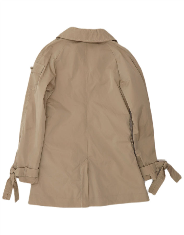 MONCLER Girls Trench Coat 13-14 Years Beige Polyester Classic