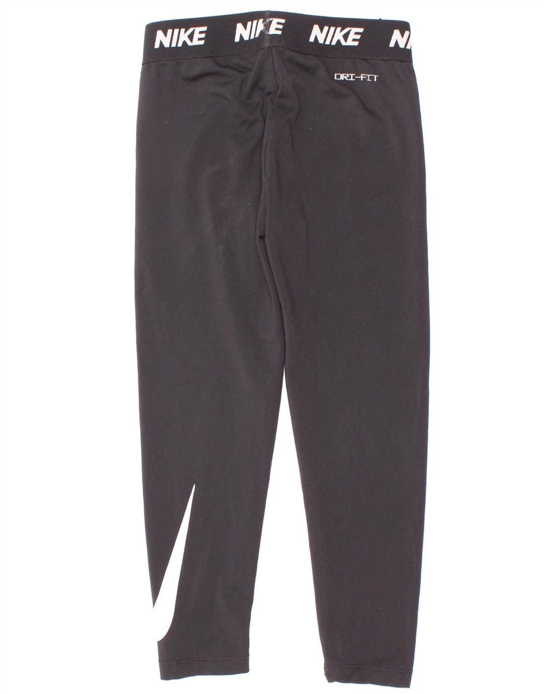 Nike Girls Dri Fit Leggings 5-6 Years Medium Black