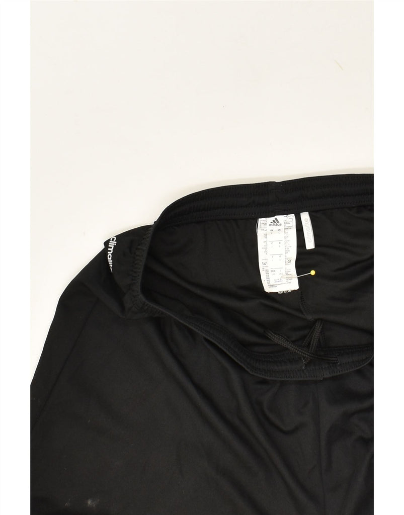 ADIDAS Mens Sport Shorts Large Black Polyester | Vintage Adidas | Thrift | Second-Hand Adidas | Used Clothing | Messina Hembry 