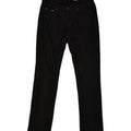 VINTAGE Womens Matchstick Slim Jeans W26 L30 Black Cotton | Vintage Vintage | Thrift | Second-Hand Vintage | Used Clothing | Messina Hembry 