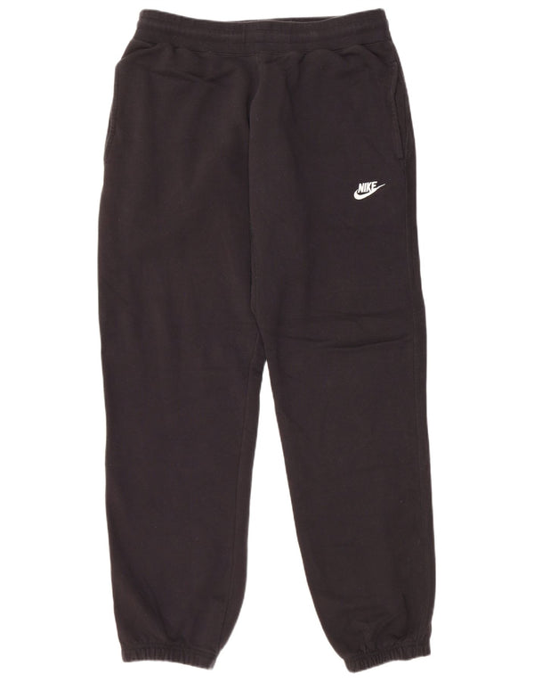 Nike Mens Tracksuit Trousers Joggers Large  Black Cotton