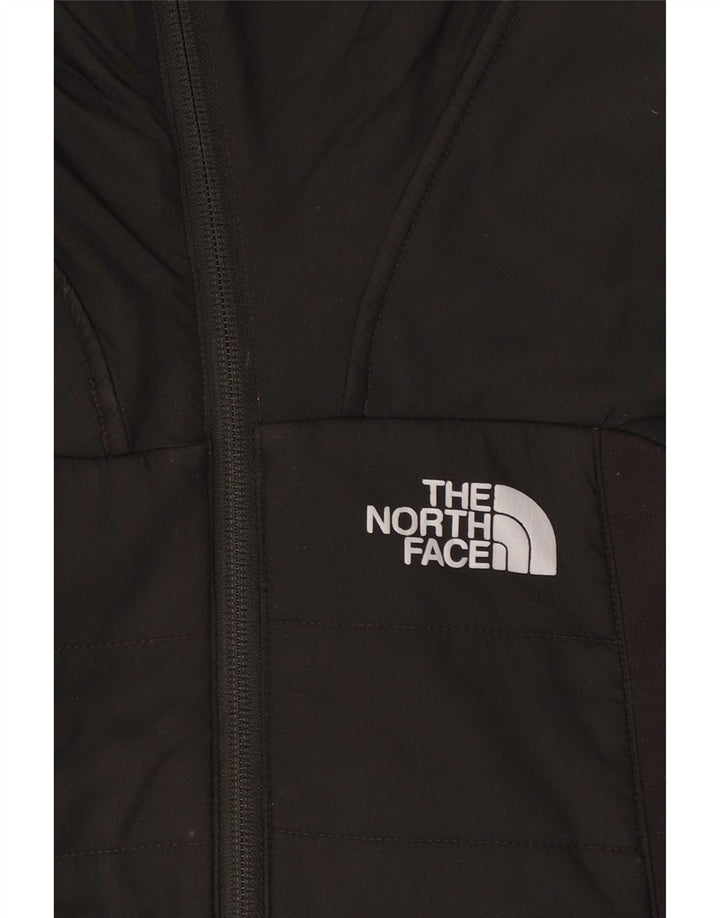 The North Face Mens Zip Hoodie Sweater Medium Black