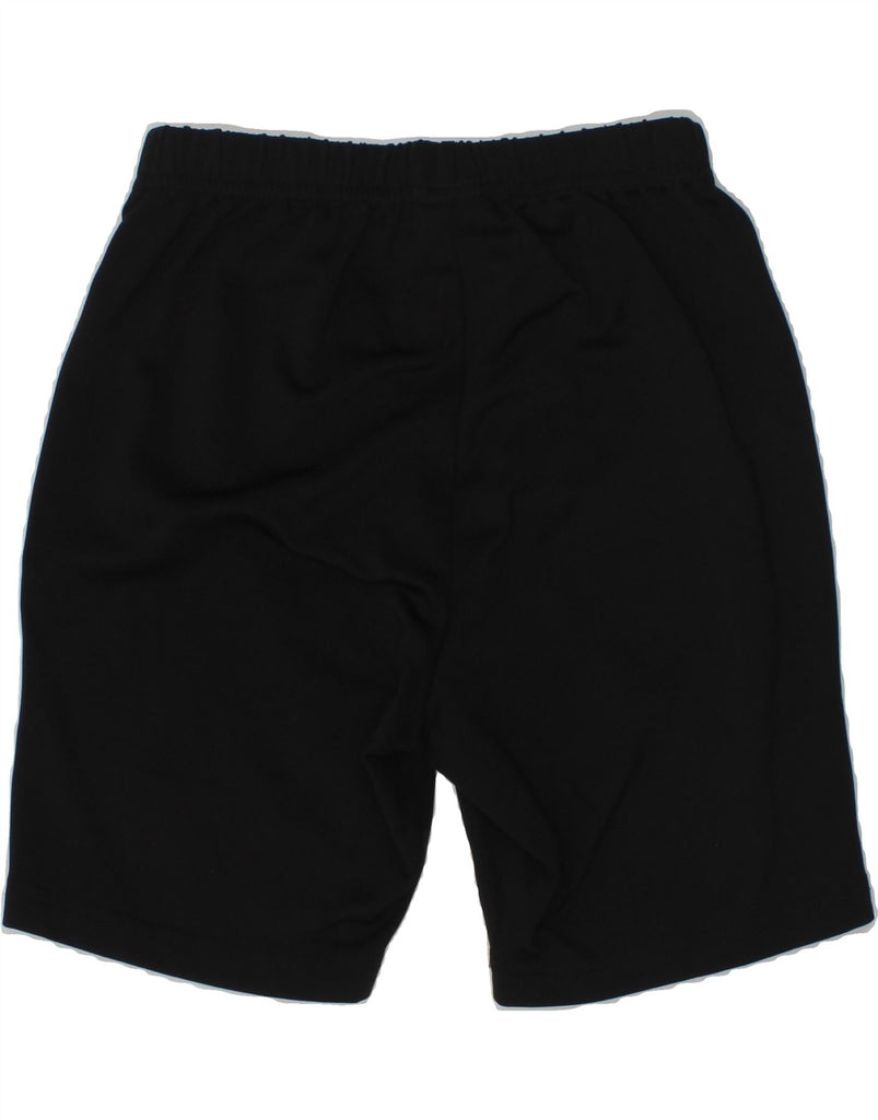 ASICS Boys Graphic Sport Shorts 7-8 Years Black Polyester | Vintage Asics | Thrift | Second-Hand Asics | Used Clothing | Messina Hembry 