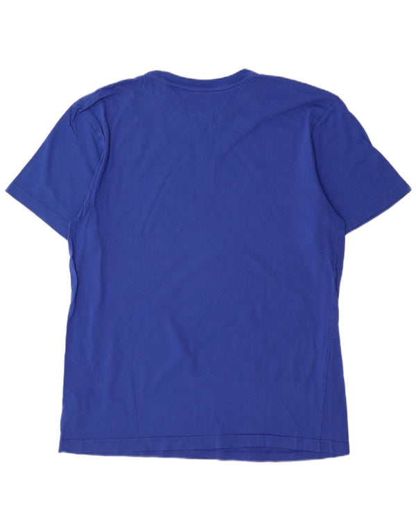 Adidas Mens New York Knicks Graphic T-Shirt Top XL Blue Cotton