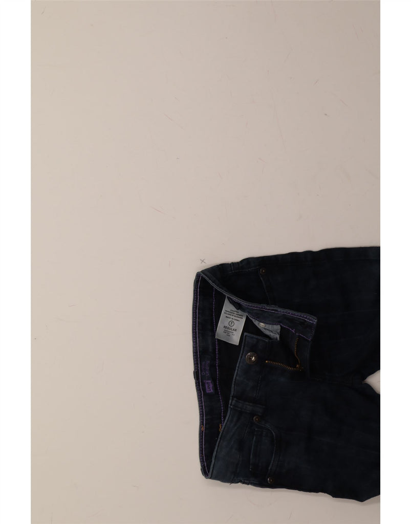 LEVI'S Girls Legging Jeans 6-7 Years W24 L22 Navy Blue Cotton Vintage Levi's and Second-Hand Levi's from Messina Hembry 
