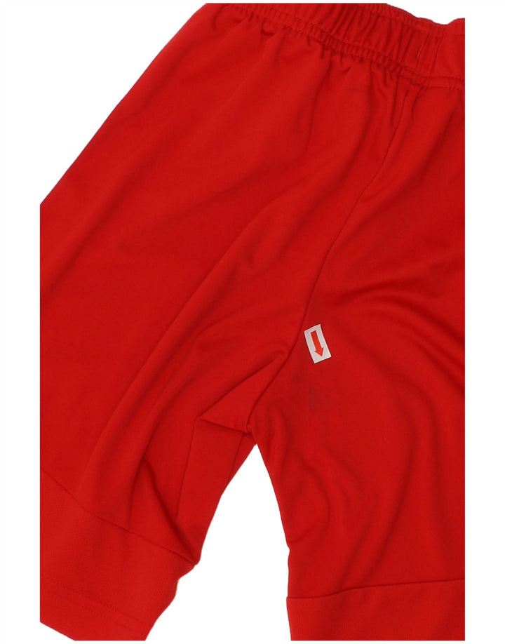 ADIDAS Boys Aeroready Sport Shorts 9-10 Years  Red Polyester