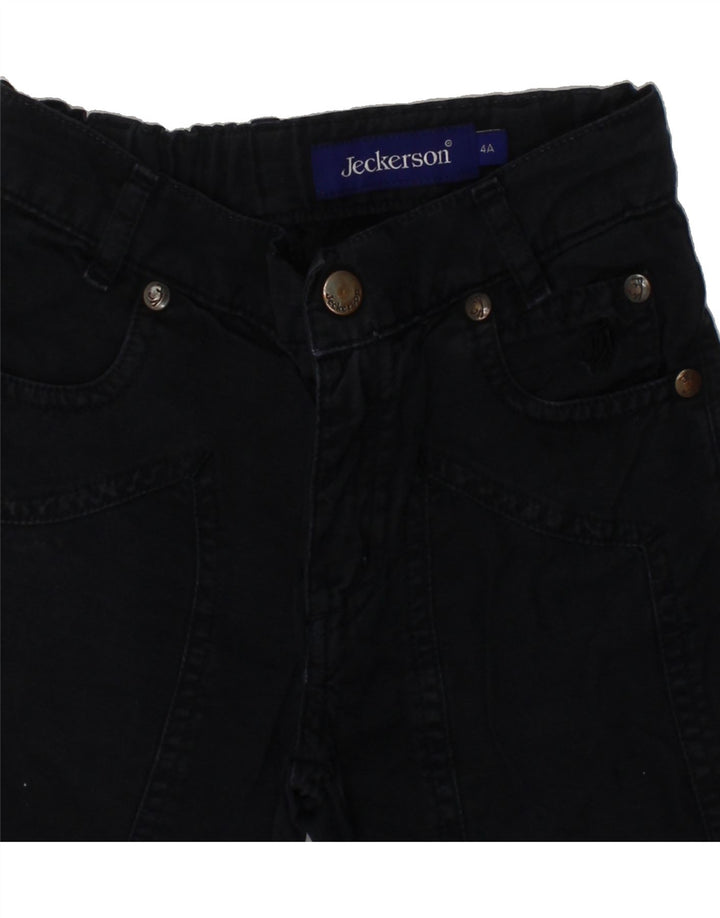 JECKERSON Boys Casual Shorts 3-4 Years W20  Navy Blue Vintage Jeckerson and Second-Hand Jeckerson from Messina Hembry 