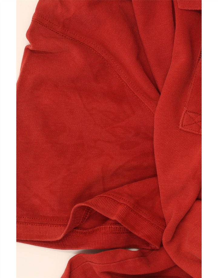 NAPAPIJRI Mens Polo Shirt 3XL Red Cotton