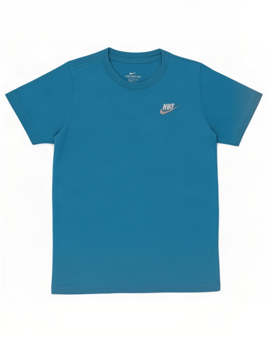 Nike Boys T-Shirt Top 10-11 Years Medium Blue Cotton