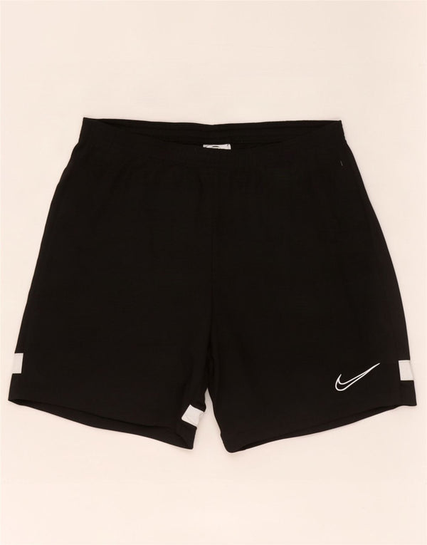 Nike Mens Dri Fit Sport Shorts Large Black Colourblock Polyester