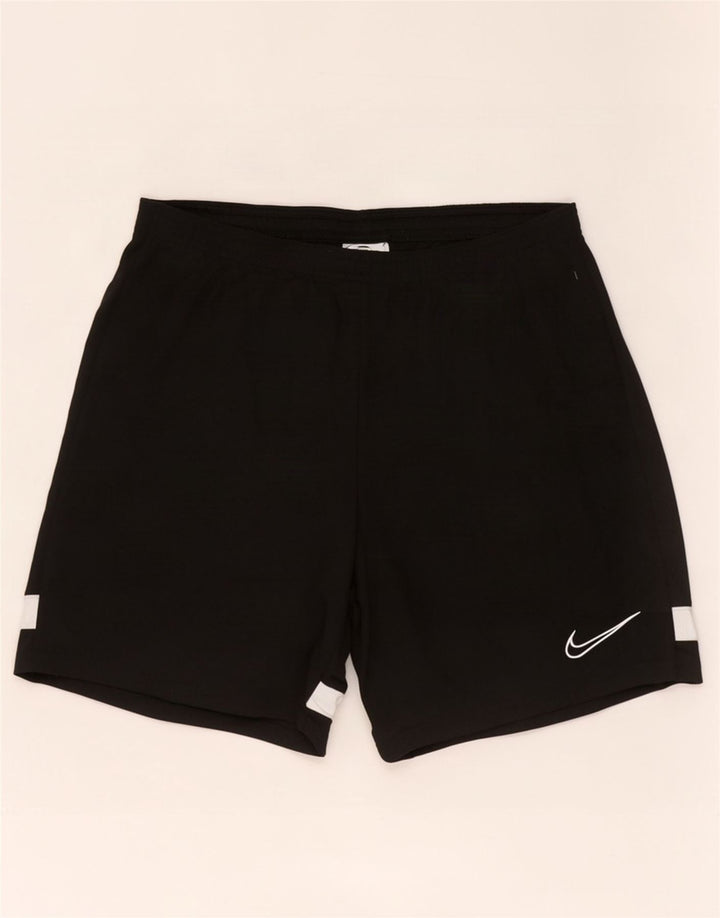 Nike Mens Dri Fit Sport Shorts Large Black Colourblock Polyester