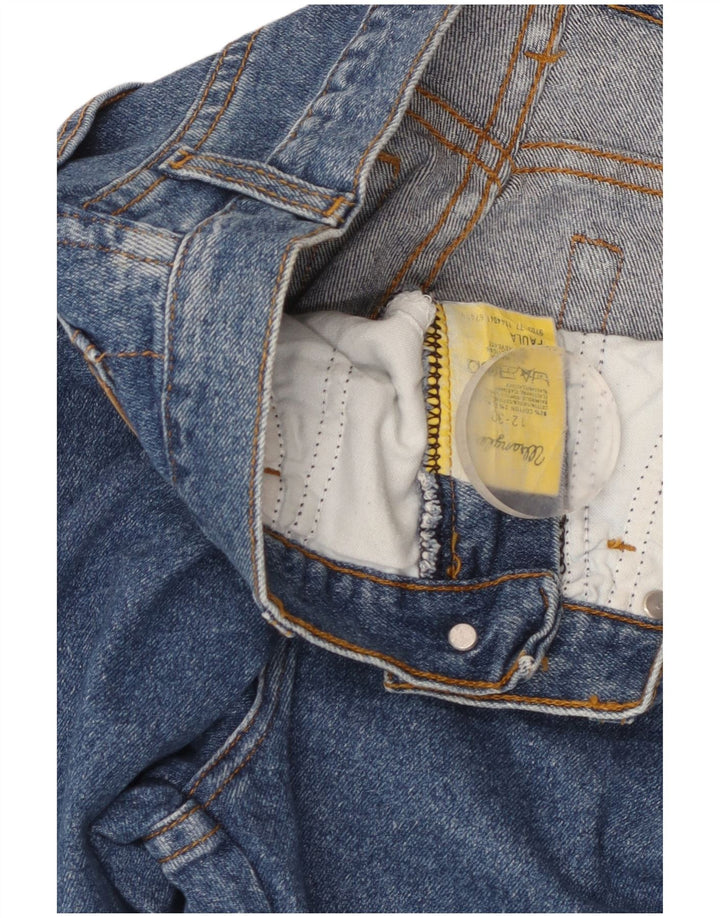 Wrangler Womens Paula Straight Jeans W30 L30 Blue Cotton