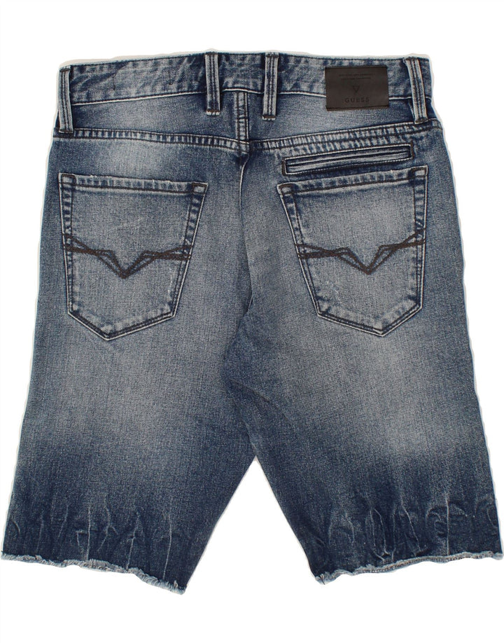 GUESS Mens Denim Shorts W30 Medium  Blue Vintage Guess and Second-Hand Guess from Messina Hembry 