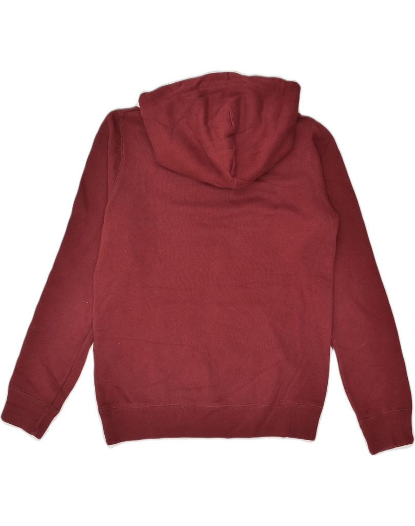 JACK WILLS Womens Hoodie Jumper UK 8 Small Maroon Cotton | Vintage Jack Wills | Thrift | Second-Hand Jack Wills | Used Clothing | Messina Hembry 