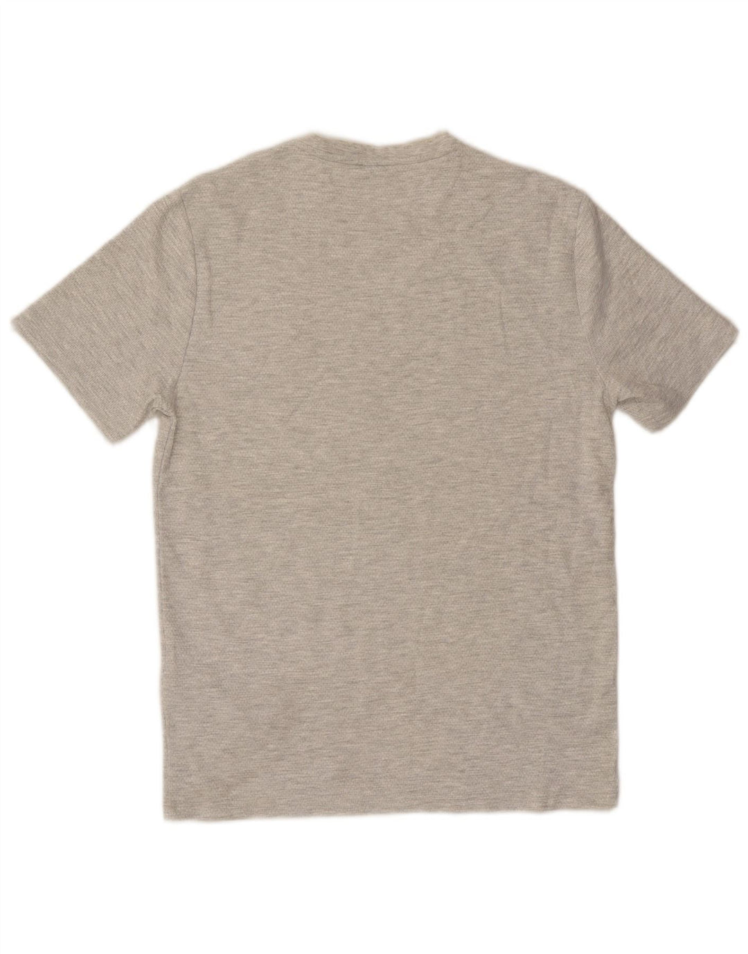 Reiss Mens T-Shirt Top Medium Grey Flecked Cotton
