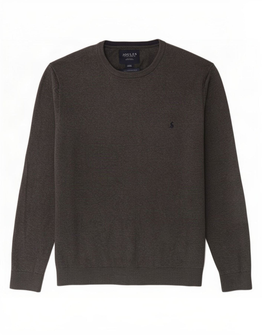 Joules Mens Crew Neck Jumper Sweater Large Grey Cotton