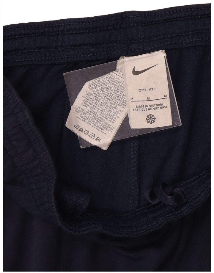 Nike Mens Dri Fit Tracksuit Trousers Medium  Navy Blue Polyester