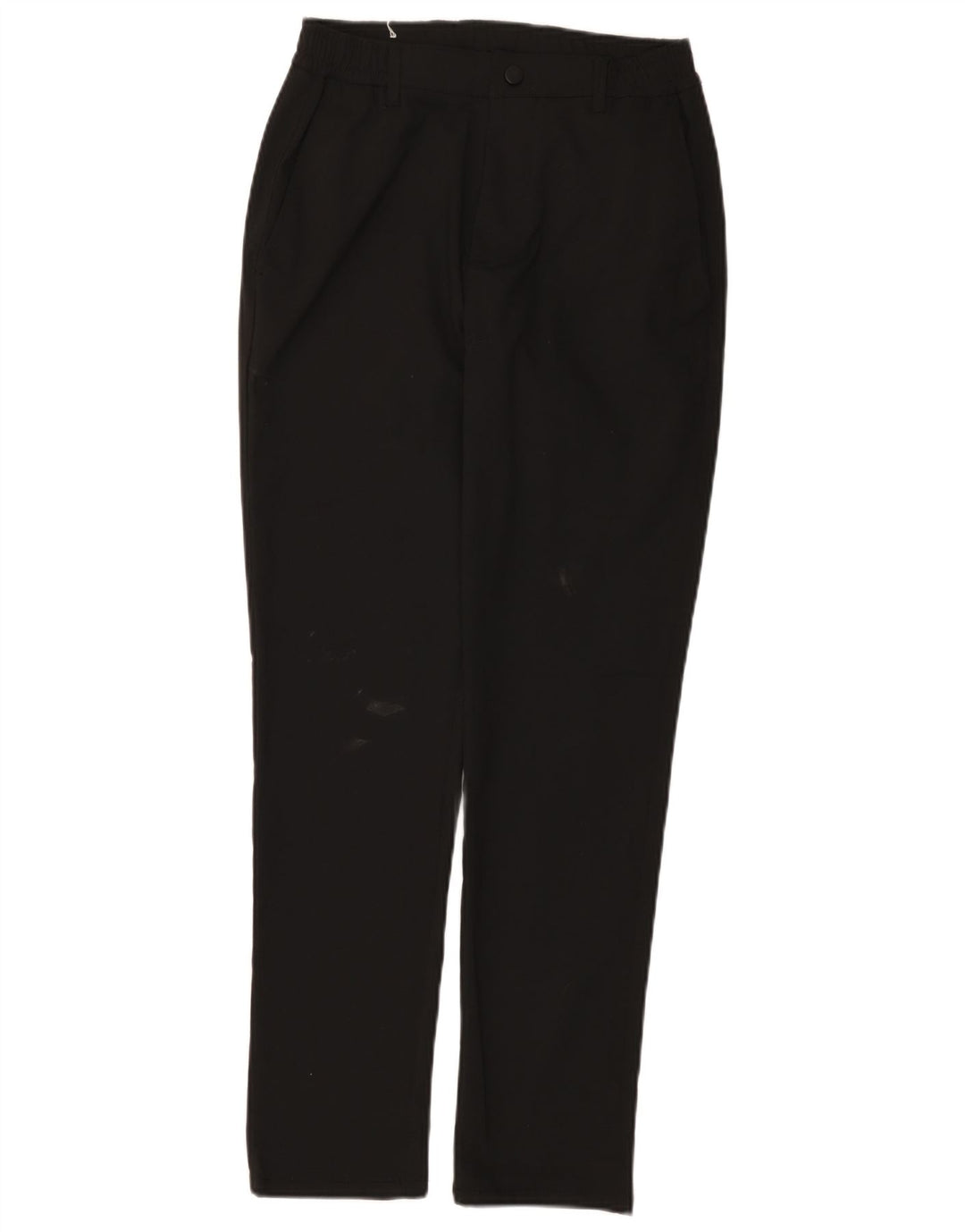 Zara Mens Slim Chino Trousers Small W30 L29 Black Polyester