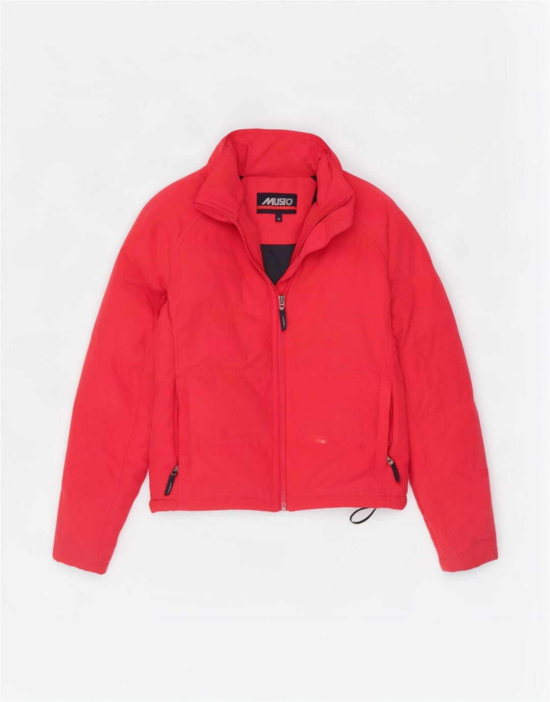 Musto Womens Oversized Padded Jacket UK 10 Small Red Polyester