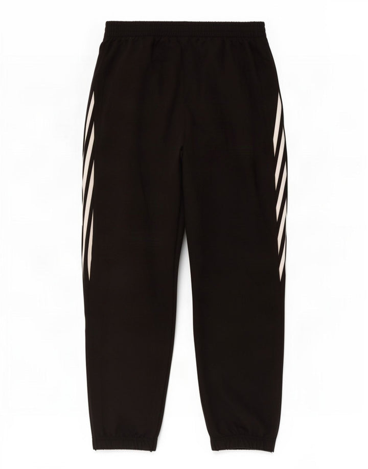 Adidas Mens Tracksuit Trousers Joggers Medium Black Polyester