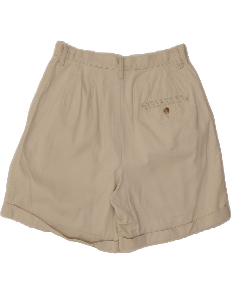 EDDIE BAUER Womens Classic Fit Pegged Chino Shorts US 6 Medium W28  Beige Vintage Eddie Bauer and Second-Hand Eddie Bauer from Messina Hembry 