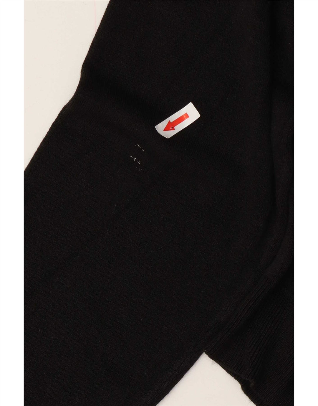 Marks & Spencer Mens V-Neck Jumper Sweater Large Black Acrylic