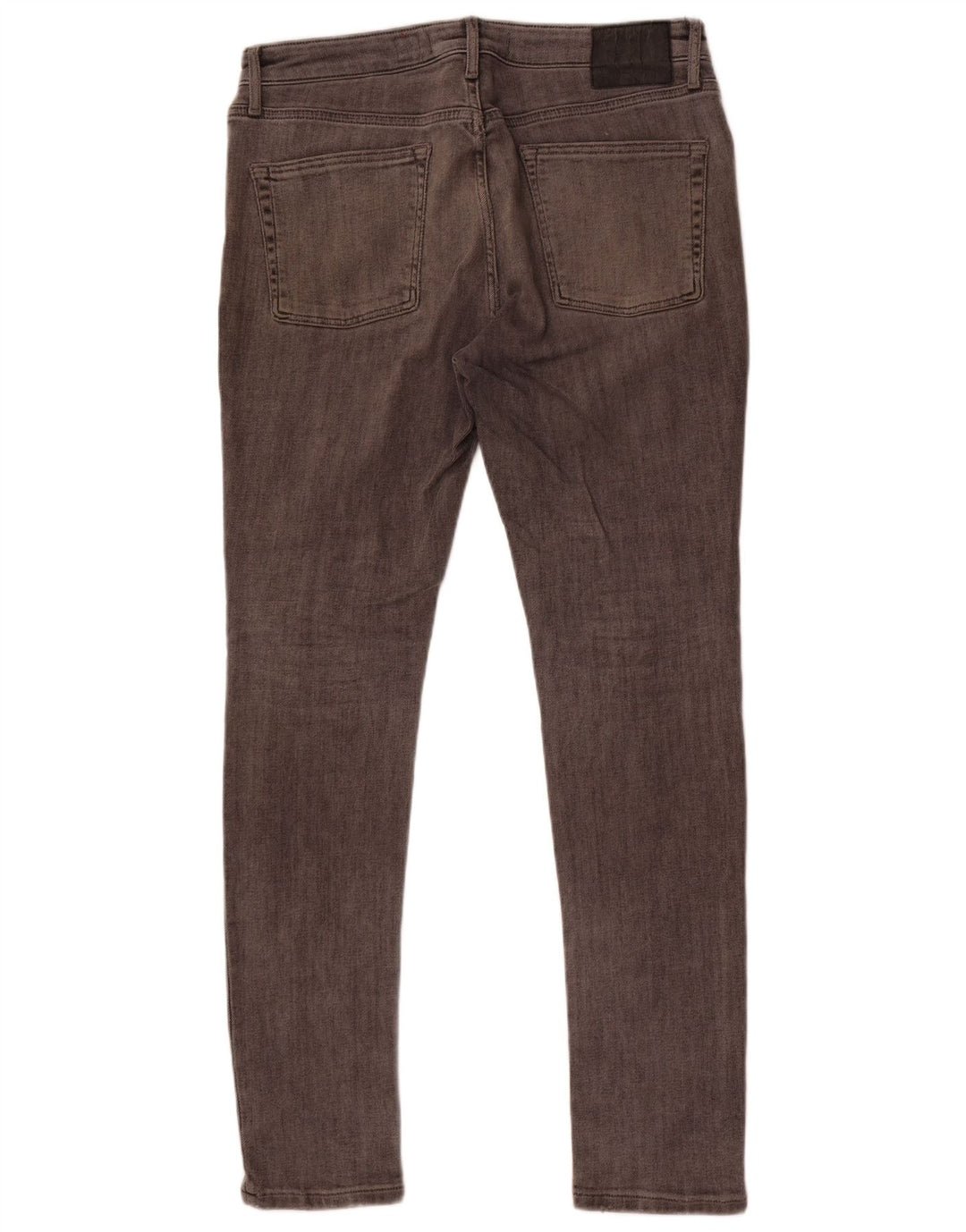 Superdry Mens Skinny Jeans W36 L34 Grey Cotton