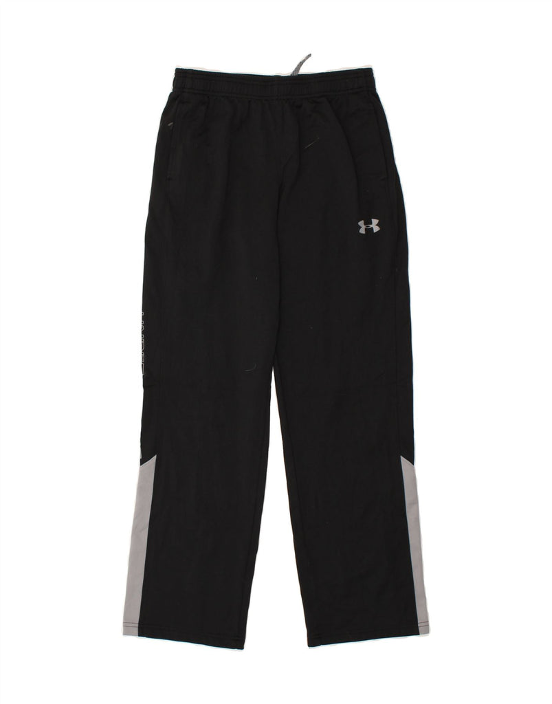 UNDER ARMOUR Boys Graphic Tracksuit Trousers 11-12 Years Large Black | Vintage Under Armour | Thrift | Second-Hand Under Armour | Used Clothing | Messina Hembry 