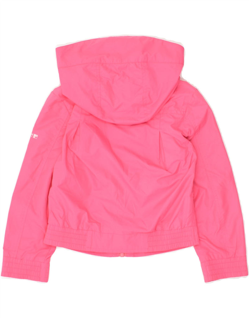 WOOLRICH Girls Hooded Bomber Jacket 3-4 Years Pink Polyester | Vintage Woolrich | Thrift | Second-Hand Woolrich | Used Clothing | Messina Hembry 