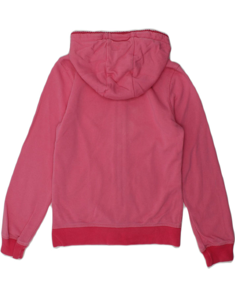 CHAMPION Girls Graphic Zip Hoodie Sweater 7-8 Years Small Pink Cotton | Vintage Champion | Thrift | Second-Hand Champion | Used Clothing | Messina Hembry 